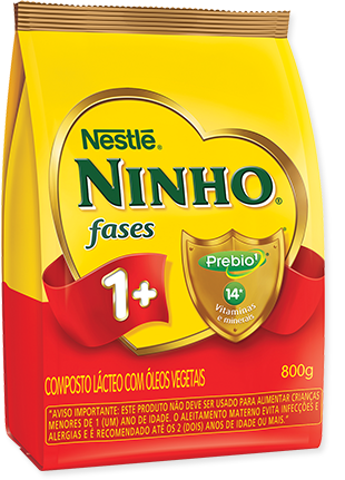 embalagem Nestlé Ninho® Fases+ 800g